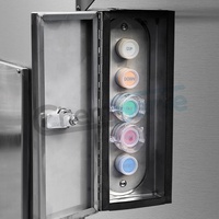 Nouveau Électrique Carburant Graisse Carbone Pots Casseroles Grill Bars Filtres En Aluminium Boîtes À Rôtir Boulangerie Chariot Tremper Réservoir Outil De Nettoyage