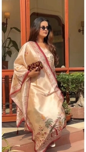KV Printed Kurta, Trouser/Pant & Dupatta Set - Product Image 5