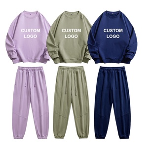 Custom Logo Bulk Wholesale Unisex Jogger Sportswear Jogging Men Sets Sweat Sweatsuit Plain <b>Track</b> <b>Suit</b> Tracksuit Training Wear - Product Image 5