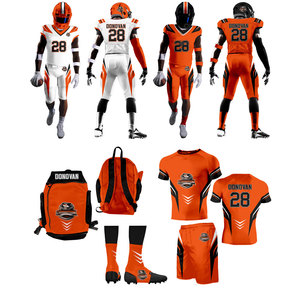 Concevez votre propre uniforme de football américain fabriqué dans les meilleurs matériaux - Product Image 1