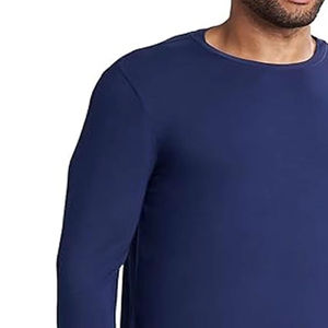 Nursing <b>Uniform</b> <b>Scrub</b> Undershirt Cotton Polyester Jersey Breathable Quick Dry Medical Base Layer Hospital Workwear Inner Shirt - Product Image 5