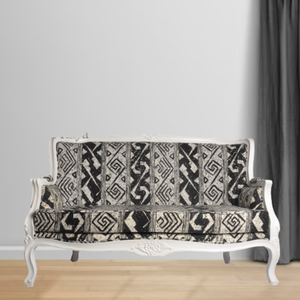 Canapé moderne de nouveaux designs avec coussin confortable en bois massif et tissu artisanat direct de l'usine de Central Java - Product Image 2
