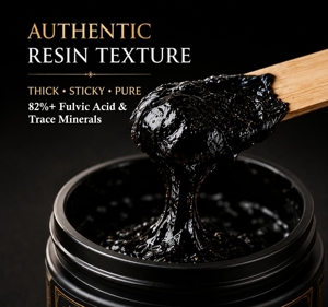Résine de Shilajit Pur de l'Himalaya 100% Naturelle Originale avec plus de 85 Oligo-éléments pour Soutenir l'Énergie et l'Endurance - Product Image 2