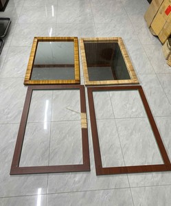 Bohemian Handwoven Rattan <b>Wall</b> <b>Mirror</b> Rectangular Decorative Wooden Frame <b>Mirror</b> <b>for</b> Bedroom Bathroom Home Decor from Vietnam - Product Image 3