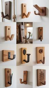 Wholesale 6/7/8 Hooks <b>Cheap</b> Electroplated Aluminum Wall Mounted Multifunction Organizing <b>Towel</b> Hook for Bathroom - Product Image 5