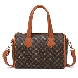 Bolsos de Mano Modernos con Estampado de Moda, Bolsos Cruzados de Cuero PU de Lujo, Bolsos de Hombro Tipo Boston para Mujer - Product Image 5