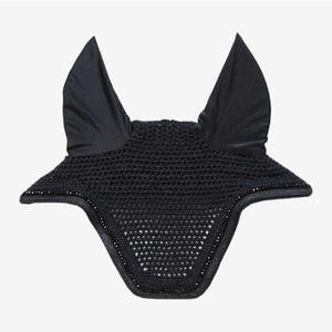 Coder sports Best Selling High Quality Equestrian Horse Riding Equipment Horse Ear <b>Net</b> <b>Fly</b> Veil Bonnet - Product Image 2