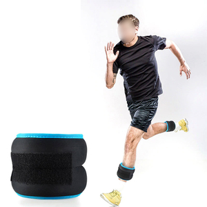 Adjustable Neoprene Unisex <b>Ankle</b> Straps Double Ring Closure Training Customized Logo Breathable Non-Slip Heavy-Duty Foldable - Product Image 2