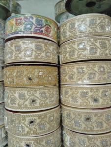 Popular Parche de Encaje de Malla con Apliques de Alas de Ángel 3D, Ecológico, Vintage, Multicolor, Soluble en Agua, con Pedrería, 100% - Product Image 5