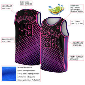 Basketball Jerseys Short Sleeved Printed Sublimated Wholesale Best Quality Basketball Jerseys for Sale in Price - Product Image 6