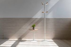 Table d'appoint ronde moderne d'inspiration scandinave pour meubles de salon et de maison - Product Image 4