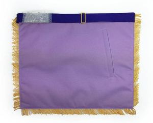 Tablier de Maître Maçon de Loge Bleue Brodé, Régalia Maçonnique, Accessoire Cérémoniel pour Francs-Maçons - Product Image 4