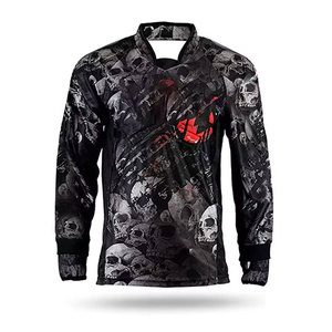 Maillot de paintball pour homme, imprimé, 100% polyester, sans couture, sublimation, léger, 240g, doux et confortable, designs haut de gamme - Product Image 1