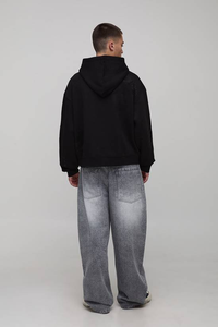 Sudadera con Capucha Personalizada OEM ODM, Sudadera Holgada de Alta Calidad, Felpa Suave de Algodón Grueso, Sudadera Deportiva Extra Grande para Hombre - Product Image 2