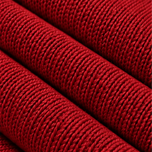 Pull pour homme rouge style Fair Isle nordique, col zippé, jacquard flocon de neige, col montant, poignets et ourlet côtelés, décontracté automne, vente en gros - Product Image 6