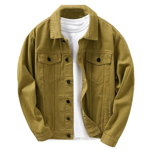 Chaqueta de Mezclilla de Primera Calidad, Estilo Clásico, Cómoda para el Uso Diario - Product Image 1