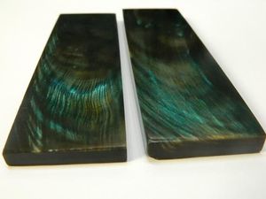 Plaques de manche de couteau en os véritable classiques pour la fabrication artisanale professionnelle de manches de couteaux de chasse - Product Image 1