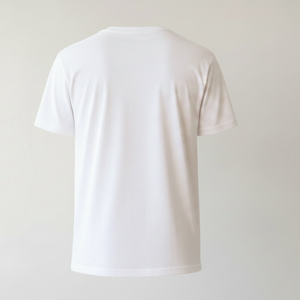Relaxed Fit Knitted Crew Neck Men's Pickleball <b>T</b>-<b>Shirt</b> Front Soft Poly Blend Athletic Breathable Quick Dry Comfort Sportswear - Product Image 2