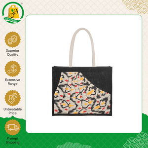 Bolsa de Yute Ecológica y Elegante con Diseño Personalizado y Logotipo, Fabricada en India, con Asa de Cinta de Algodón Resistente y Amplio Espacio - Product Image 6