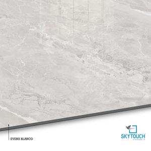 Carreaux de sol en porcelaine polie gris contemporains antidérapants 600x600 mm, carreaux vitrifiés numériques émaillés résistants à la chaleur et aux acides - Product Image 2