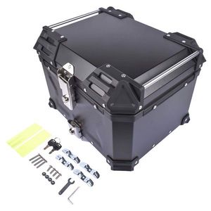 Bauletto Posteriore Impermeabile Nero da 45L per Moto e Scooter, Nuovo Modello - Product Image 4