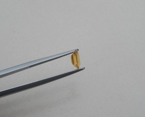 Citrino Natural Octogonal, Gema Suelta Natural de 6x4mm, Certificado por Terceros, Verde, para Joyería, Efecto Estrella - Product Image 2