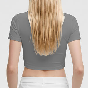 เสื้อโปโลผู้หญิงดีไซน์ใหม่ โลโก้สั่งทำ สีพื้น ระบายอากาศได้ดี นุ่ม สบาย ใส่สบาย เสื้อโปโลลำลองสำหรับผู้หญิง รับผลิตแบบ OEM - Product Image 3