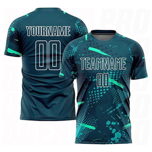 Custom Soccer Jersey for Men and Youth Personalized Design Printed Team Name Number Logo Breathable <b>Athletic</b> Shirt for Training - Product Image 2