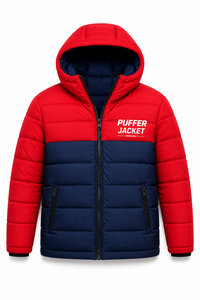 Custom Hooded Puffer <b>Jacket</b> Men Winter Quilted Insulated <b>Zip</b> <b>Up</b> Warm Lightweight Windproof Outdoor Casual <b>Jacket</b> OEM ODM - Product Image 1