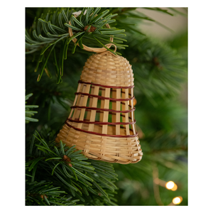 Campana de Ratán Navideña Vintage Única, Hecha a Mano, Duradera y Ecológica, Adornos para Decoración del Hogar, Más Vendida - Product Image 5