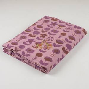 Camisa de Traje con Estampado Floral Sanganeri Jaipuri 100% Algodón Orgánico, Estampado a Mano con Bloques, Ligera, para Decoración del Hogar - Product Image 5