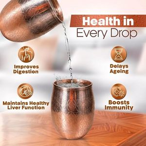 Refined Copper Moscow Mule <b>Mugs</b> Built For Cocktail Presentation Ideal For Home Kitchen Bar And Social Celebrations - Product Image 5