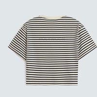 T-shirt décontracté d'été pour femme, léger, tricoté, col rond, manches courtes, anti-plis, respirant, 100 % coton, personnalisable