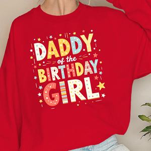 DADDY of the BIRTHDAY GIRL sudaderas de mujer - Product Image 2
