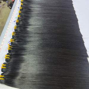 Extensiones de cabello virgen vietnamita de alta calidad de 28 pulgadas, tejido profesional, tendencia caliente, cabello lacio Natural de origen directo de China - Product Image 2