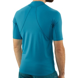โรงงานคิลัน อินดัสทรีส์ เสื้อแรชการ์ดเด็กชาย SURF RUSH GUARD ชุดกีฬาแขนสั้น ผลิตตามสั่ง โพลีเอสเตอร์/ไนลอน เป็นมิตรกับสิ่งแวดล้อม - Product Image 2