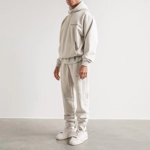 Conjunto Deportivo de Alta Calidad, Sudadera Holgada y Pantalones Deportivos, Conjunto de Sudadera y Pantalones Deportivos de Felpa Francesa - Product Image 1