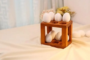 Boîte de rangement pour œufs en plastique multicouche pour réfrigérateur, organisateur de cuisine durable avec couvercle, plateau de grande capacité - Product Image 6