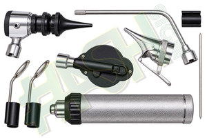 Source d'alimentation manuelle Laryngoscope Macintosh conventionnel Ensemble combiné de diagnostic ORL en acier Examen d'acuité visuelle certifié CE - Product Image 6