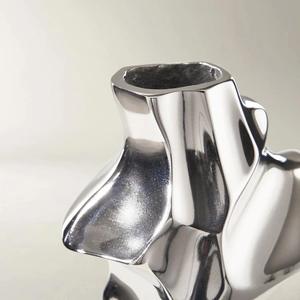 Jarrón de Metal de Diseño Elegante para Decoración del Hogar, Florero Premium para Oficina y Hoteles - Product Image 3