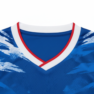 Maillots de football personnalisés de haute qualité avec impression par transfert thermique, motif animalier et lettres, séchage rapide, ensemble d'entraînement confortable 100 % polyester - Product Image 4