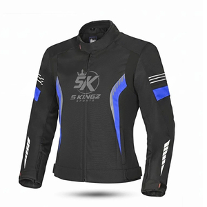 เสื้อแจ็คเก็ตมอเตอร์ไซค์แขนยาวสำหรับผู้หญิง 5 SPORTS สีดำ สำหรับการเล่นกีฬาแบบ Color Block กันลม กันน้ำ ระบายอากาศได้ดี เหมาะสำหรับการแข่งขันทุกประเภท - Product Image 1