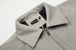 Chaqueta Cortavientos de Invierno para Hombre, Estilo Béisbol, Ecológica, con Cuello Alto, Casual, Bordada, de Lona, con Exterior de Nailon/Algodón - Product Image 4