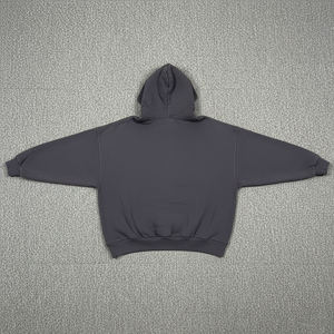 Pullover Hoodie 100% Cotton Oversized Hoodie Screen Printed & Embroidery Logo Winter Wear Hoodies Casual Streetwear Fashion hood - Product Image 6