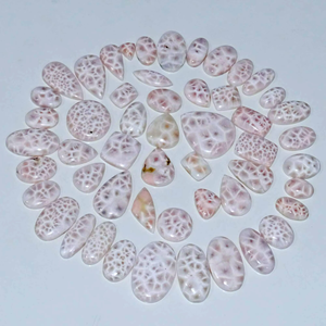 พลอยธรรมชาติผสมสีชมพู ลาริมาร์ รูปทรงต่างๆ คุณภาพสูง ขัดเงาด้วยมือ สีสันสวยงาม รับรองโดยบุคคลที่สาม เหมาะสำหรับเป็นของขวัญเครื่องประดับ - Product Image 2