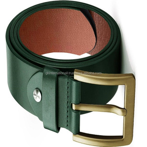 Cinturón informal de cuero de vaca original de alta calidad para hombres y mujeres Cinturones y accesorios de cuero puro hechos a mano al mejor precio - Product Image 6