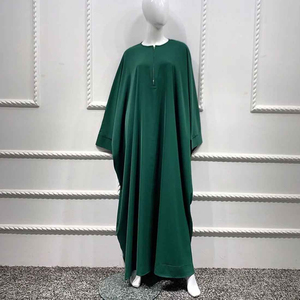 For Cape One Piece Nida Finger String Full Length Modest <b>Islamic</b> Clothing Muslim Women Ramadan Eid Prayer Breathable - Product Image 2