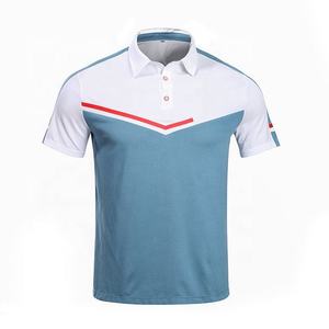 Design Sport Uniform Embroidered Slim Fit Plus Size Compressed Golf Men for <b>T</b>-<b>Shirts</b> Wholesale - Product Image 6