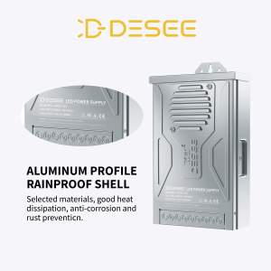 RPG热卖防雨400W 12v发光二极管电源，用于带双开关电源的发光二极管标牌照明 - Product Image 4