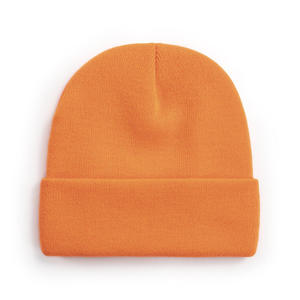 Private Label Beanie <b>Hat</b> Custom Embroidered Knit Cap Cuffed Winter Headwear For Clothing Brands Wholesale Production Oem Caps - Product Image 4